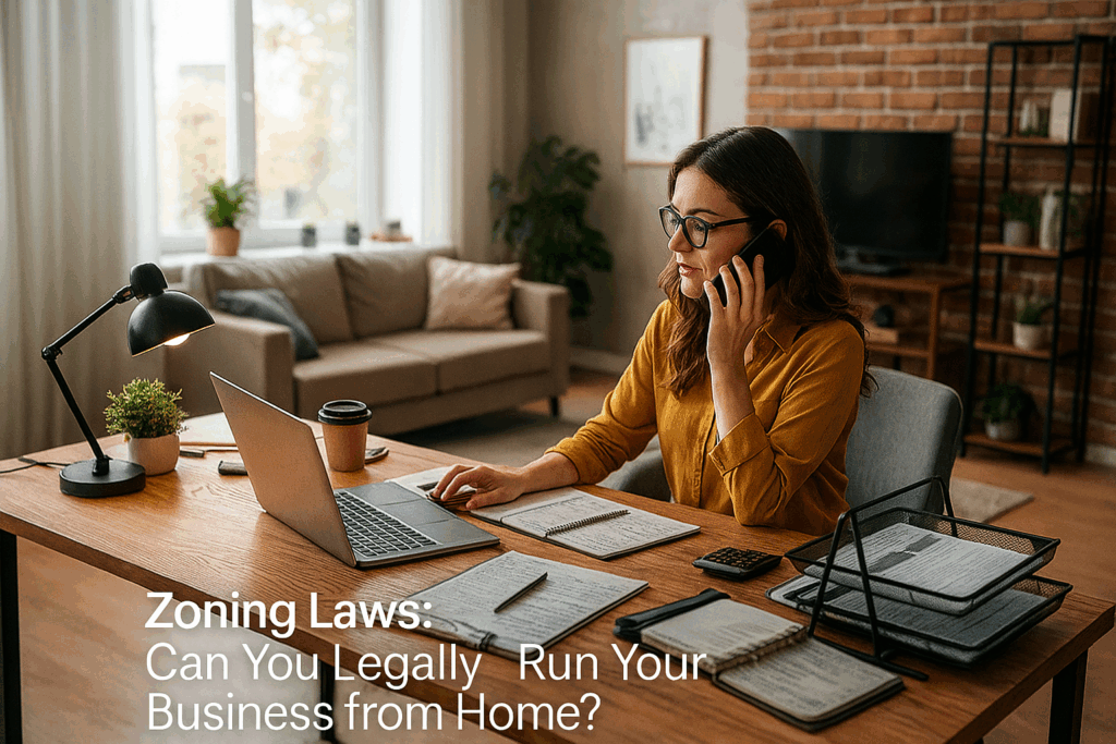 Zoning Laws: Can You Legally Run Your Business from Home?